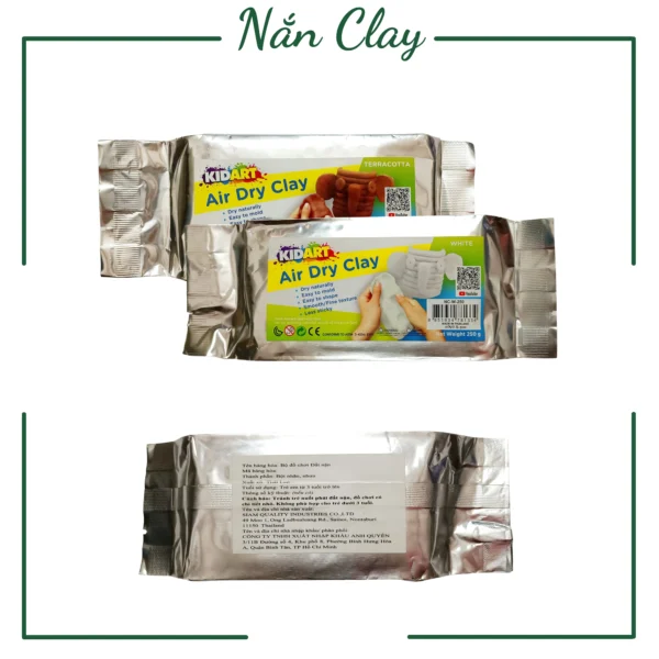 ảnh sản phẩm combo full làm đất sét tự khô (đất sét Thái)